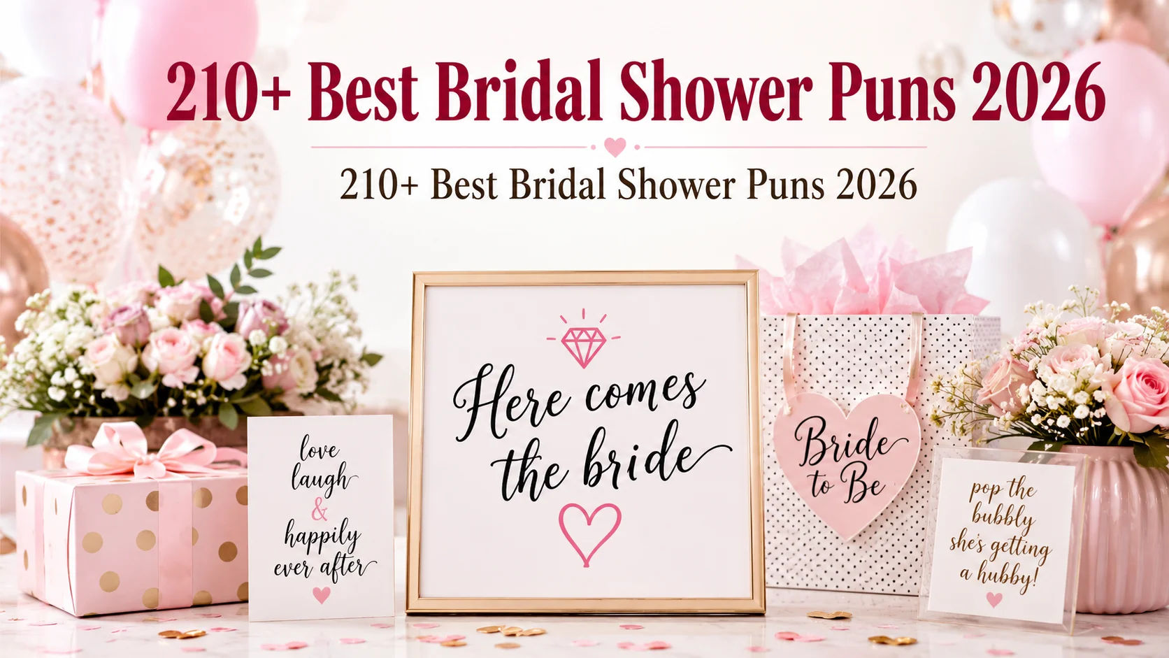 Best Bridal Shower Puns
