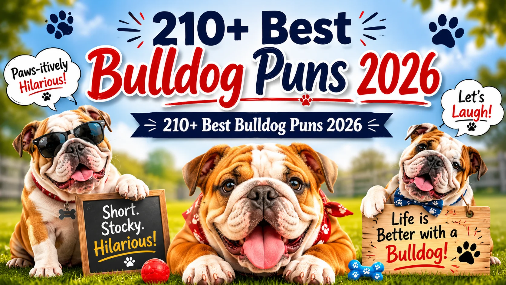 Best Bulldog Puns