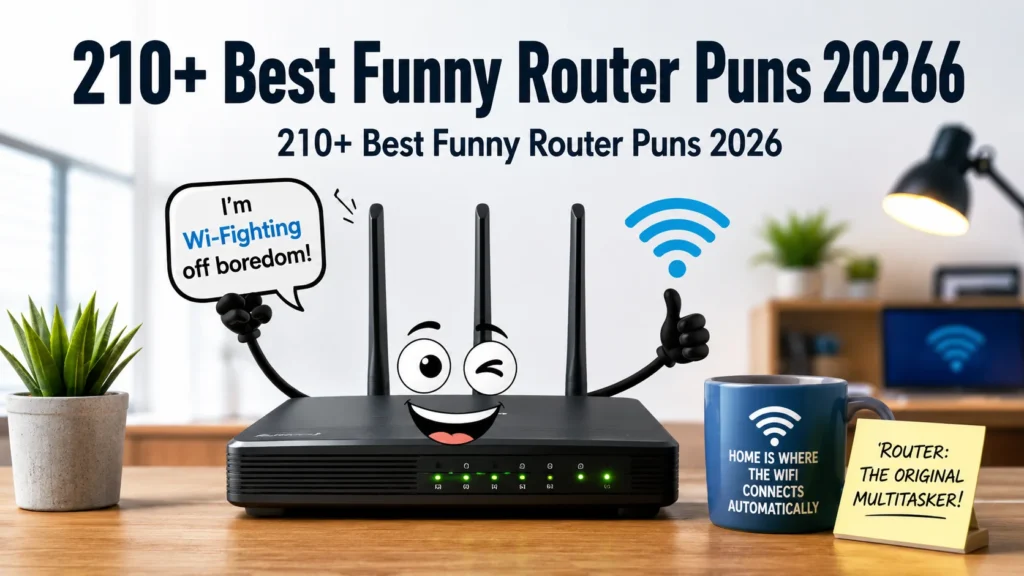 Best Funny Router Puns