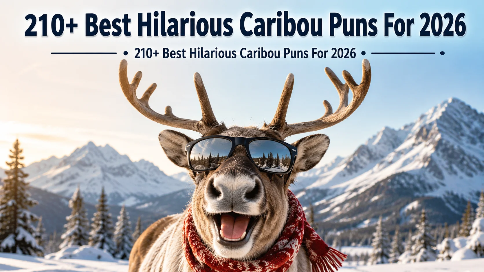 Best Hilarious Caribou Puns