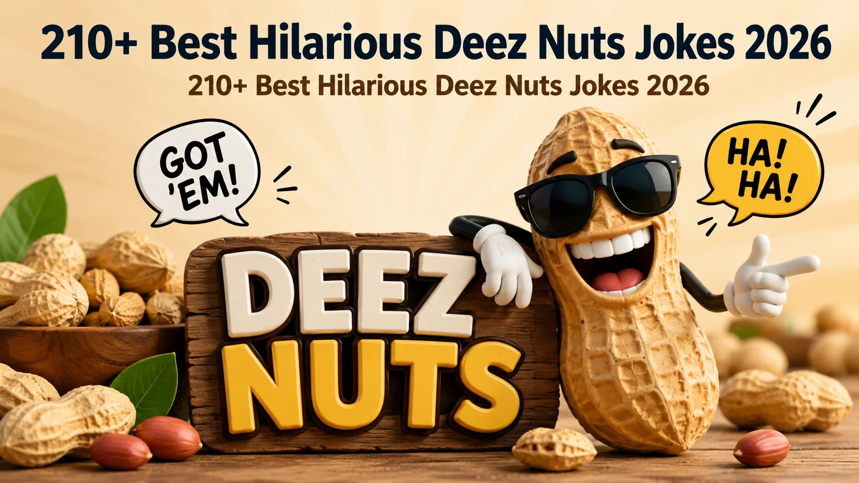 Best Hilarious Deez Nuts Jokes