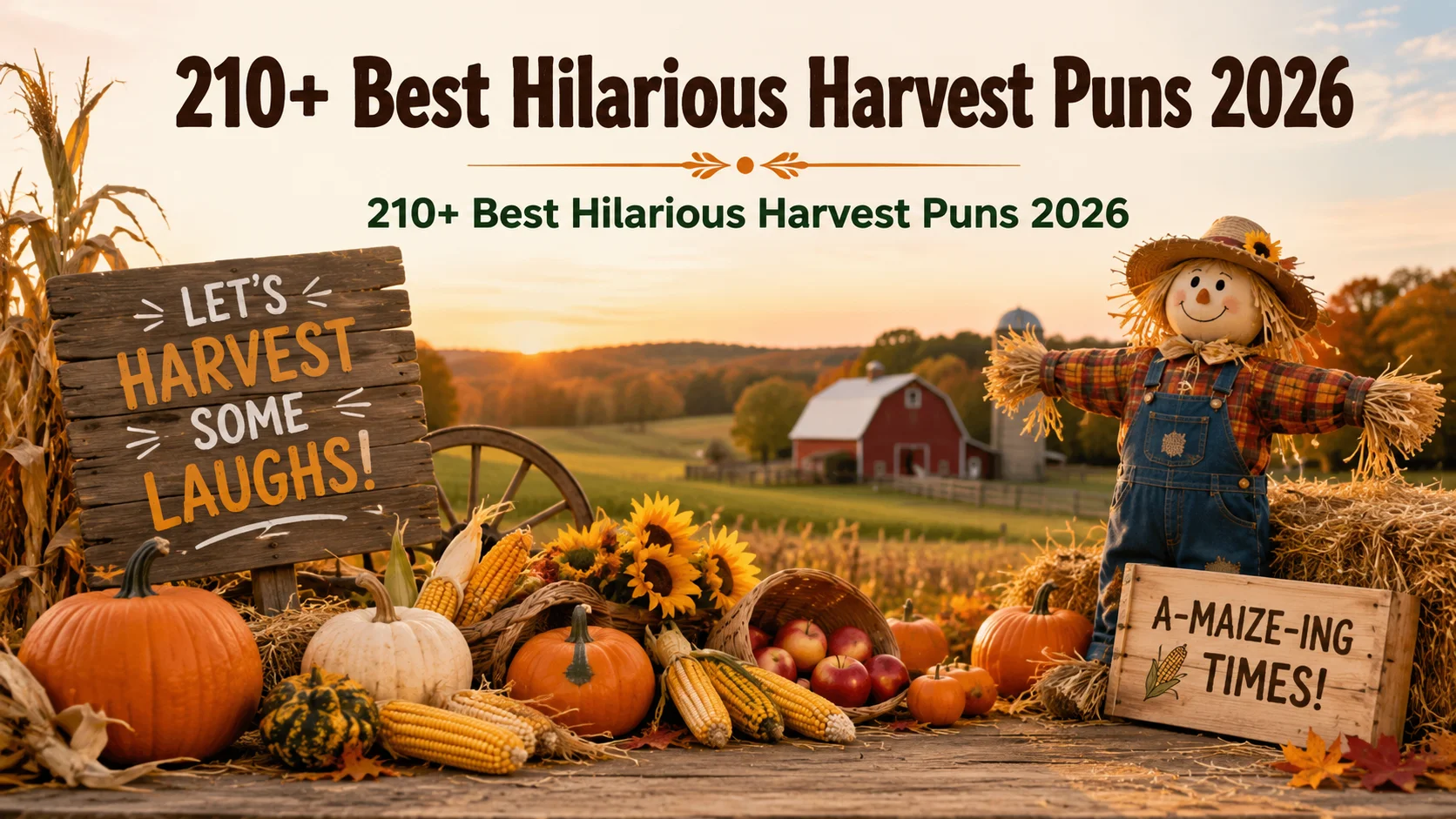 Best Hilarious Harvest Puns