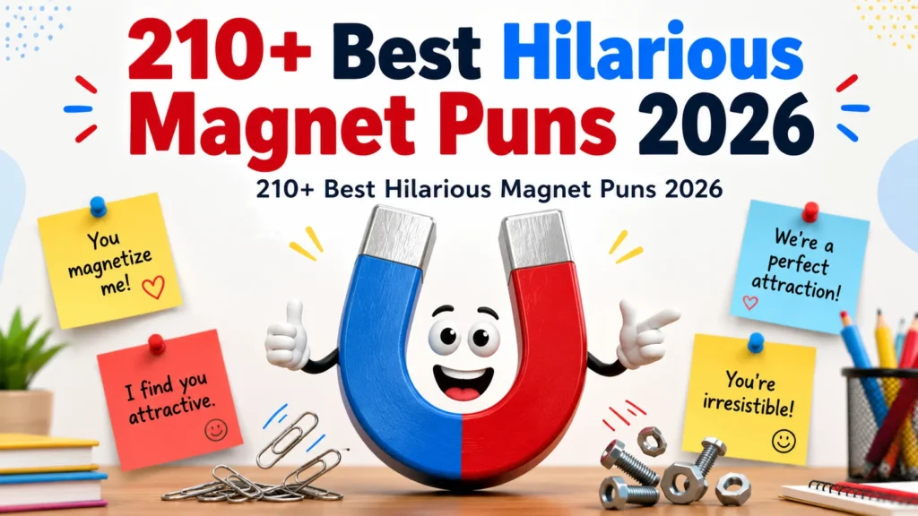 Best Hilarious Magnet Puns