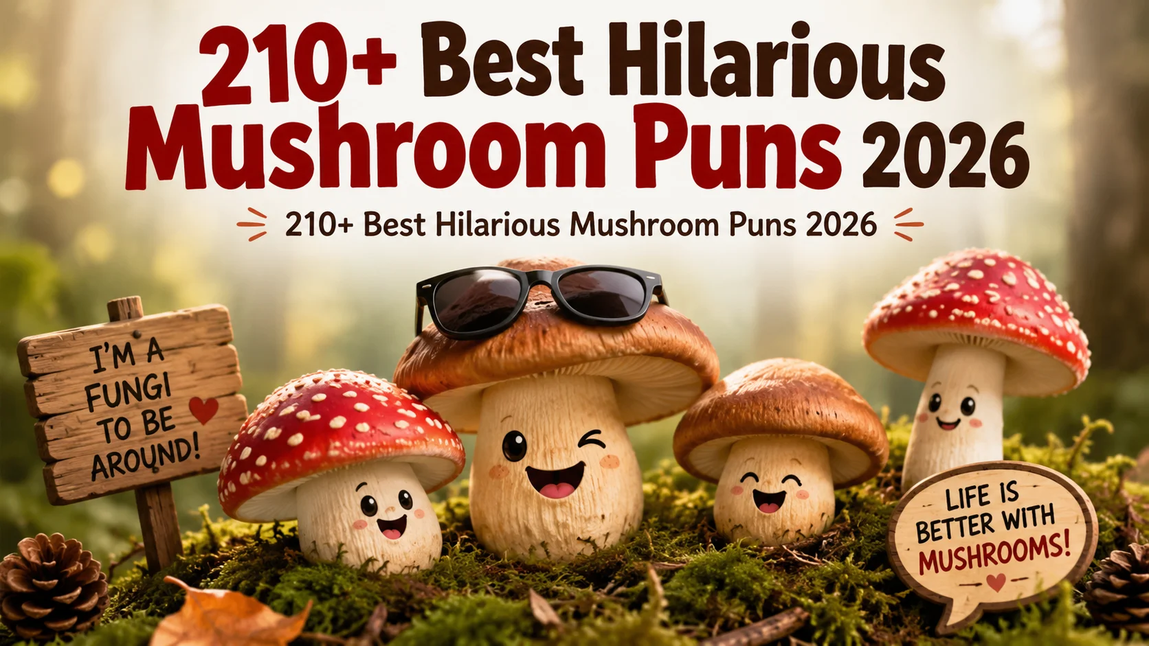 Best Hilarious Mushroom Puns