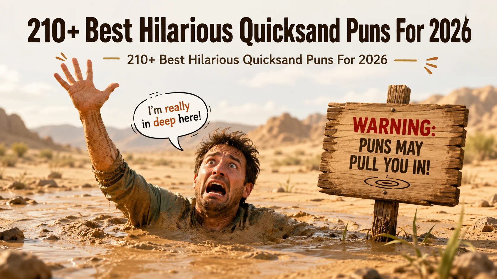 Best Hilarious Quicksand Puns