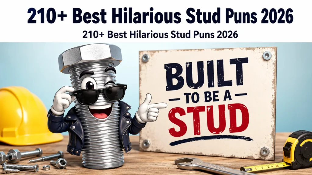 Best Hilarious Stud Puns