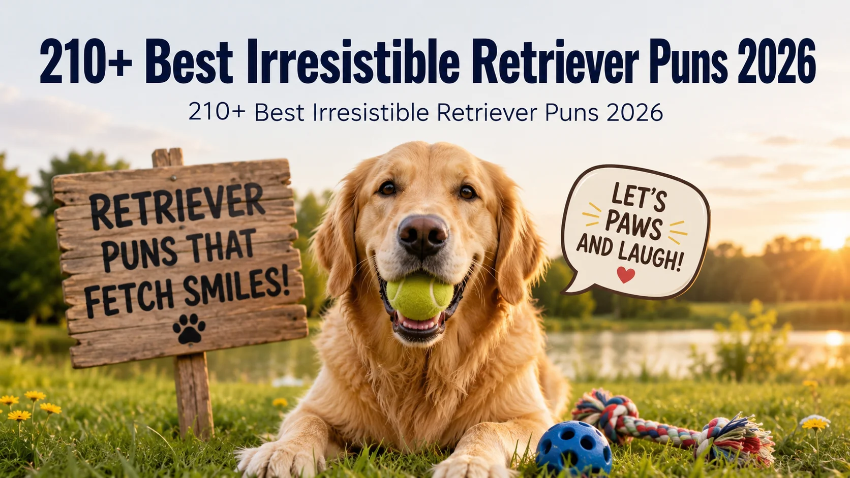 Best Irresistible Retriever Puns