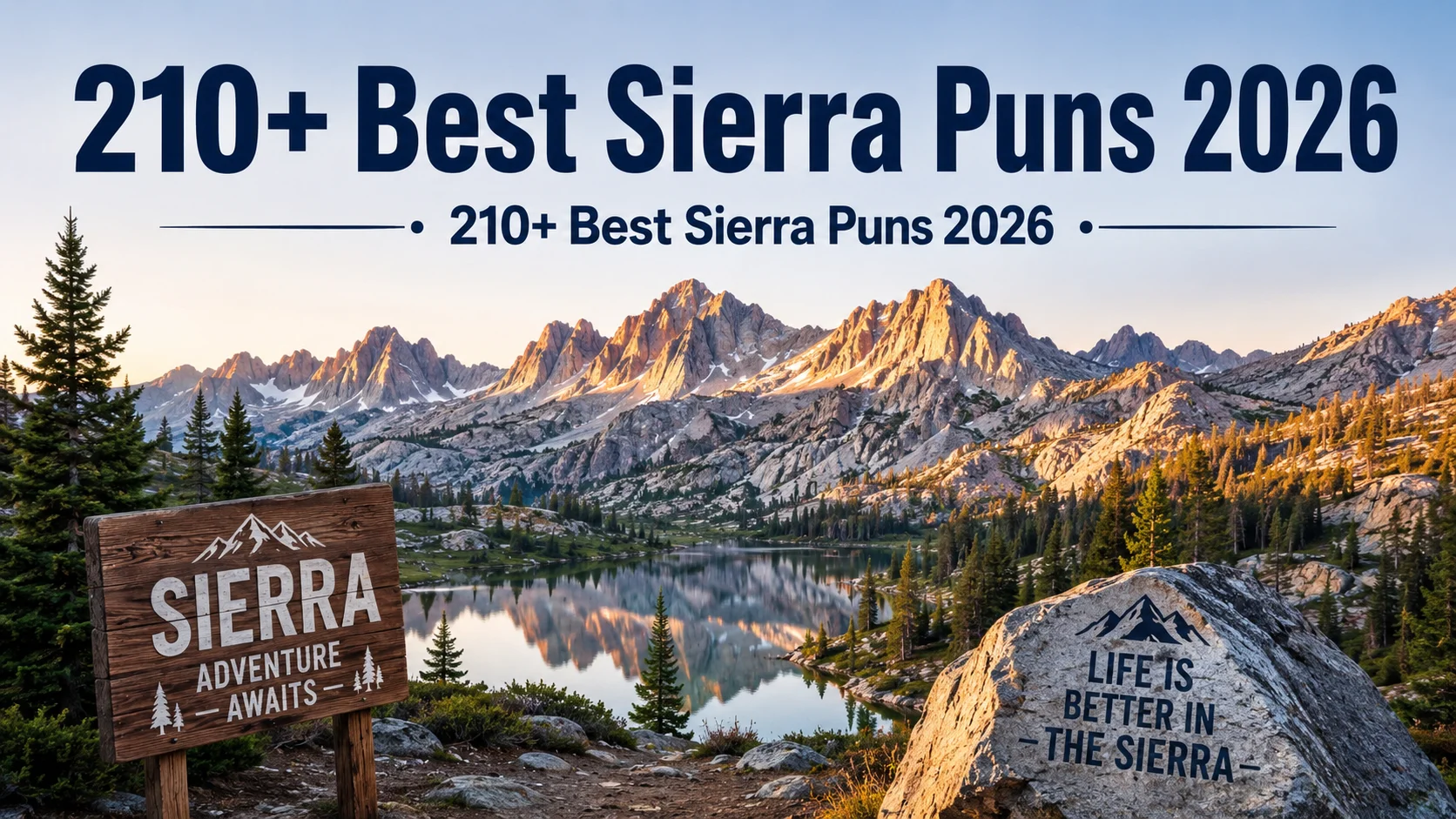 Best Sierra Puns