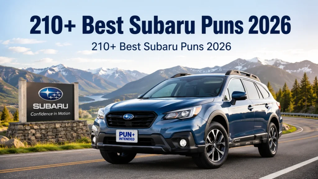 Best Subaru Puns