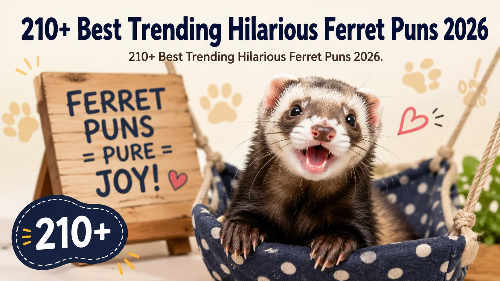 Best Trending Hilarious Ferret Puns