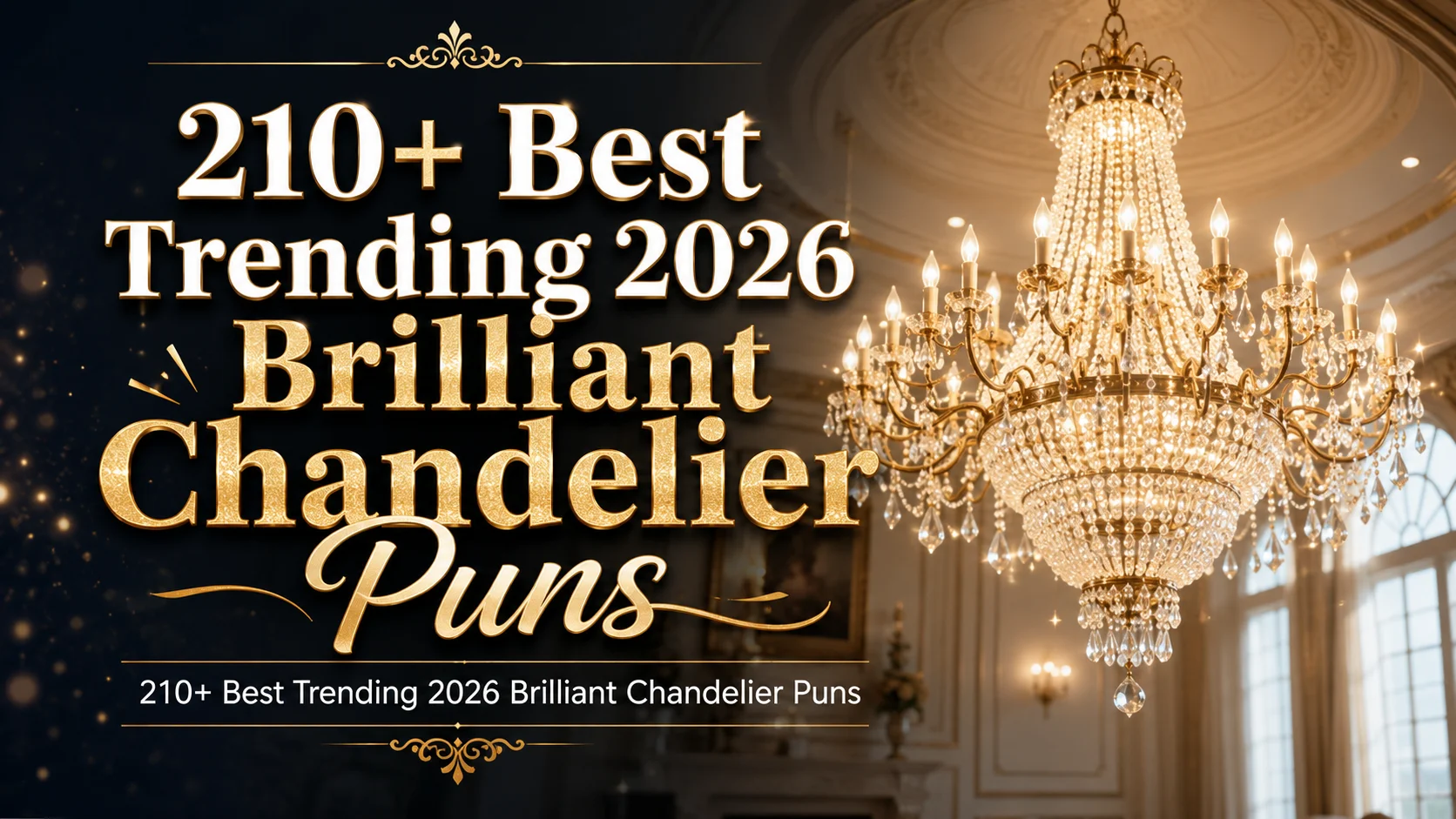 Brilliant Chandelier Puns