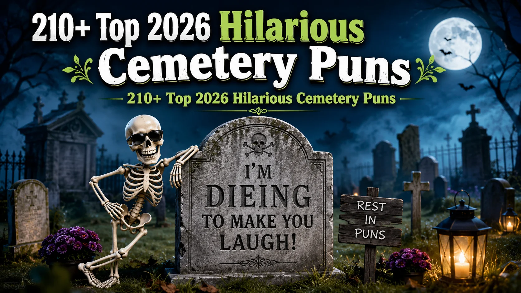 Hilarious Cemetery Puns