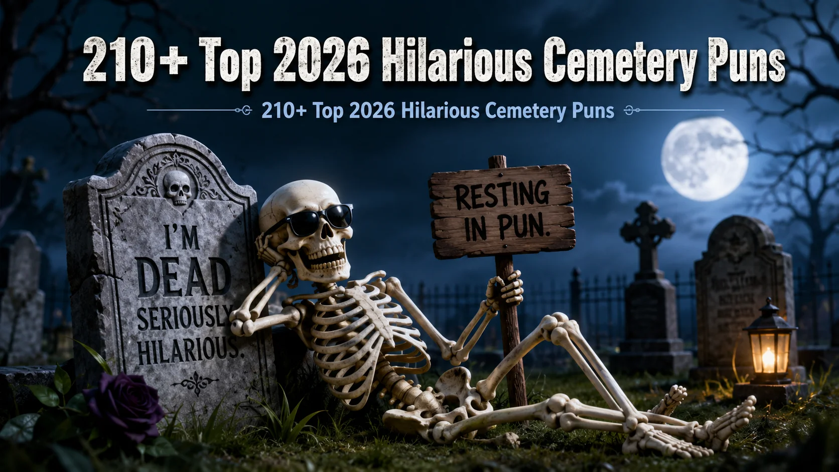 Hilarious Cemetery Puns