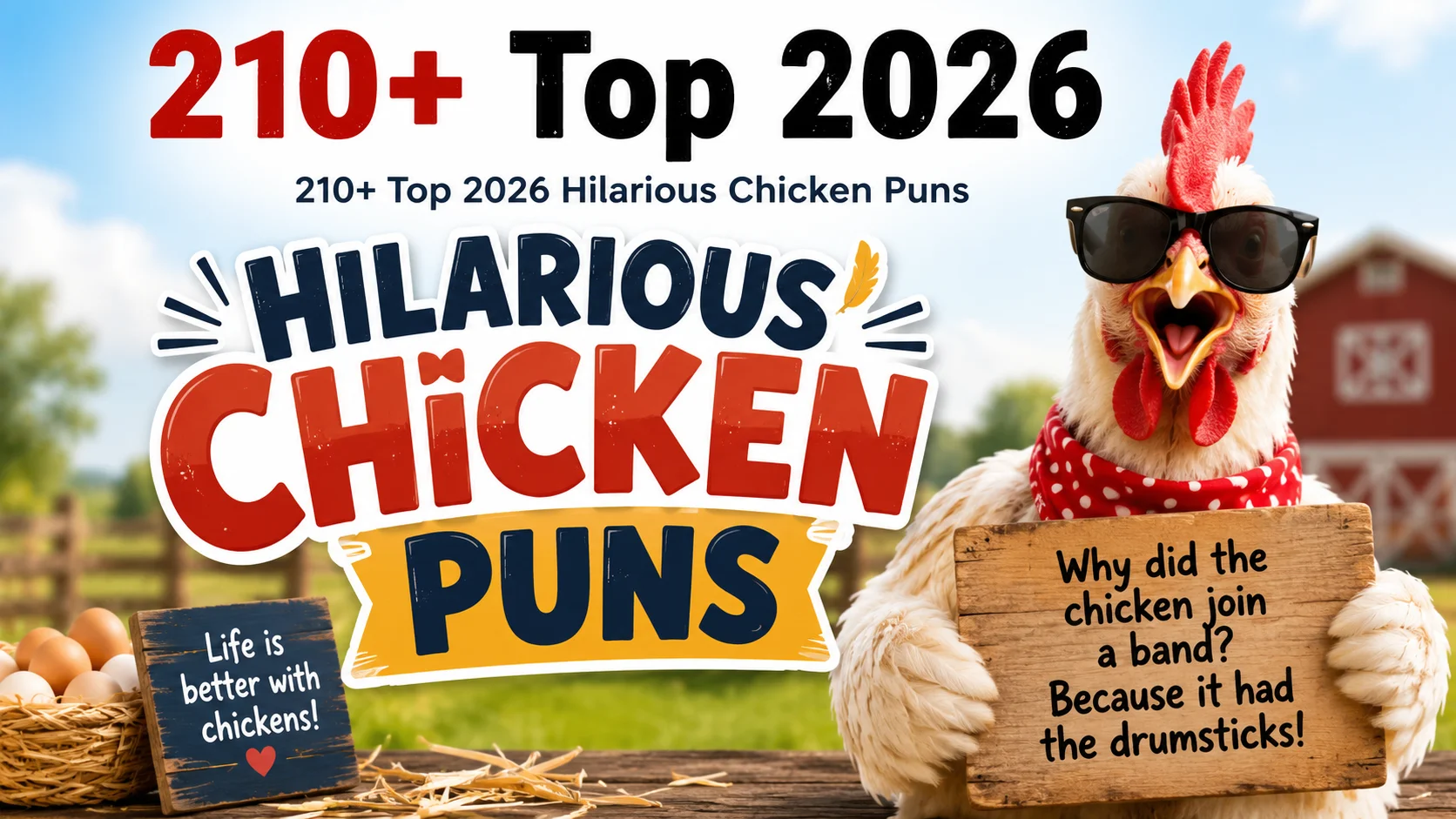 Hilarious Chicken Puns