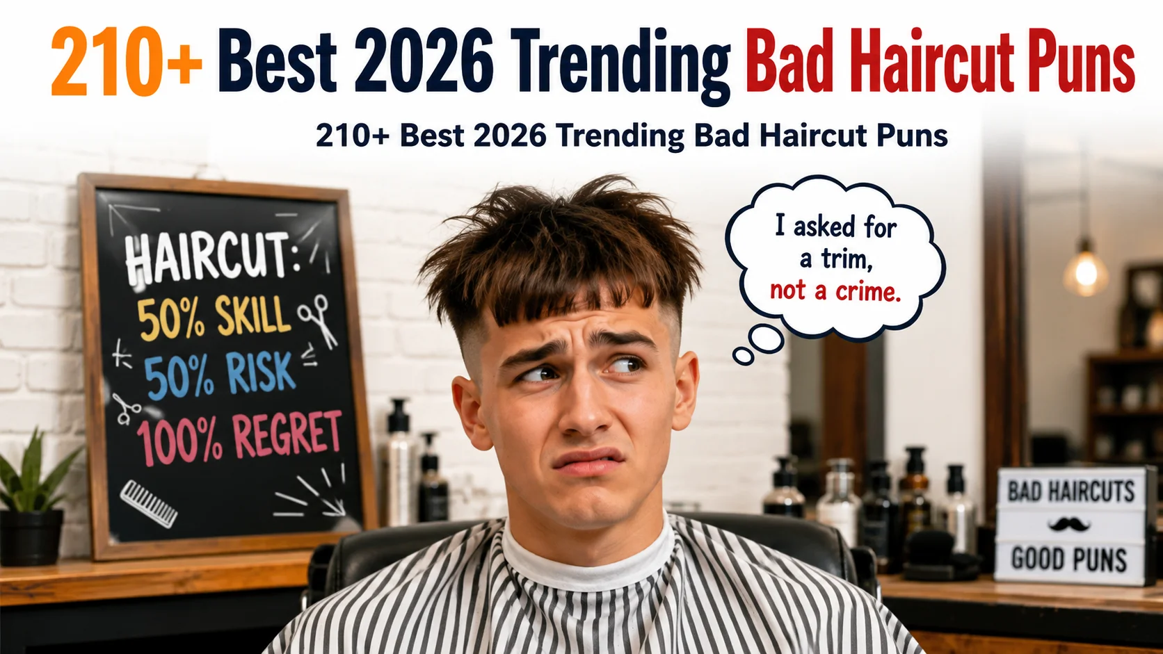 Trending Bad Haircut Puns