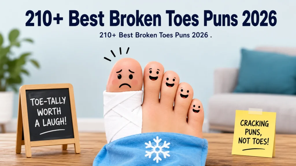Best Broken Toes Puns