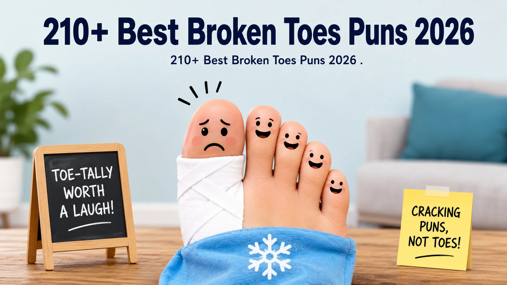 Best Broken Toes Puns