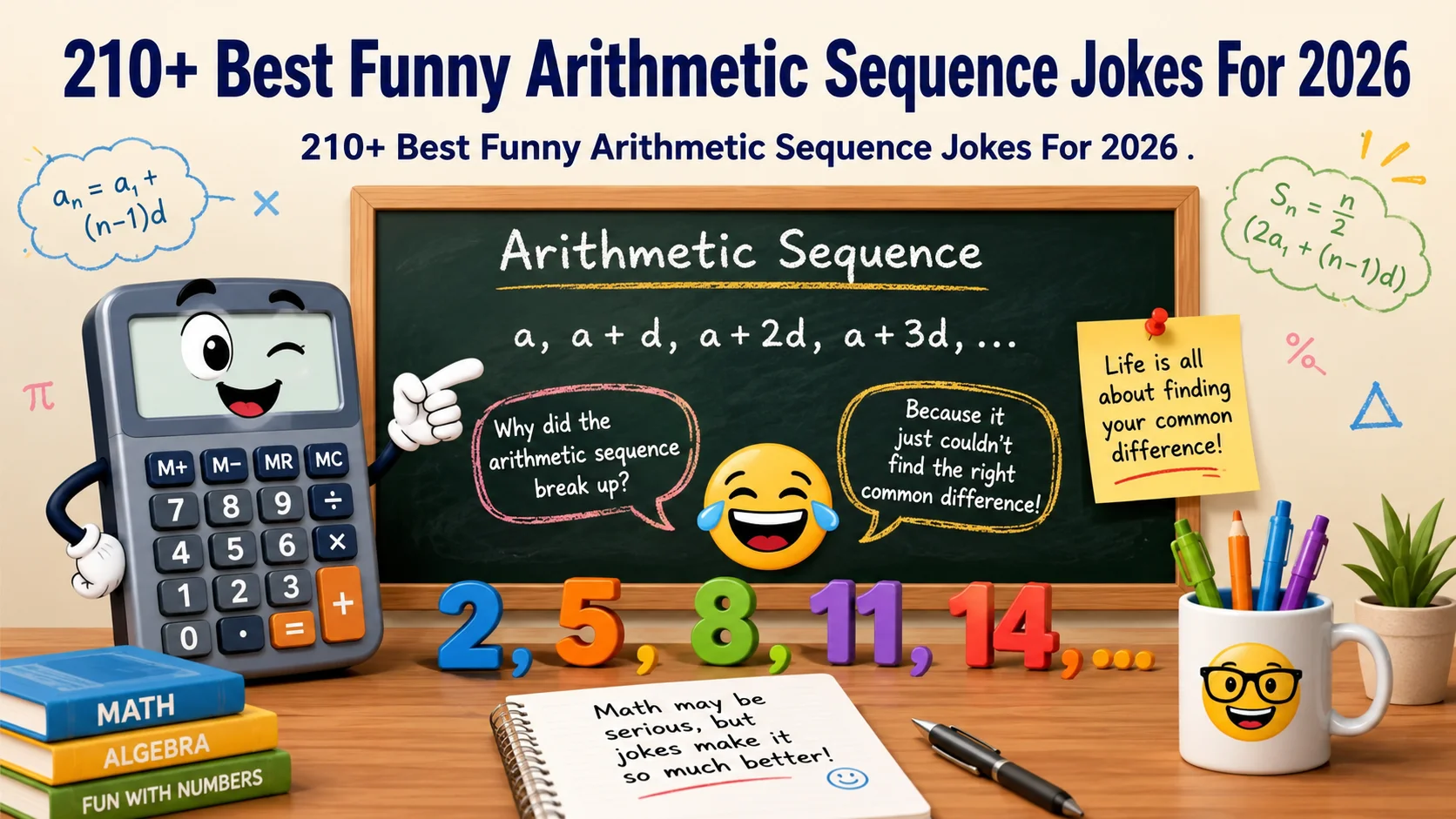 Best Funny Arithmetic Sequence Jokes