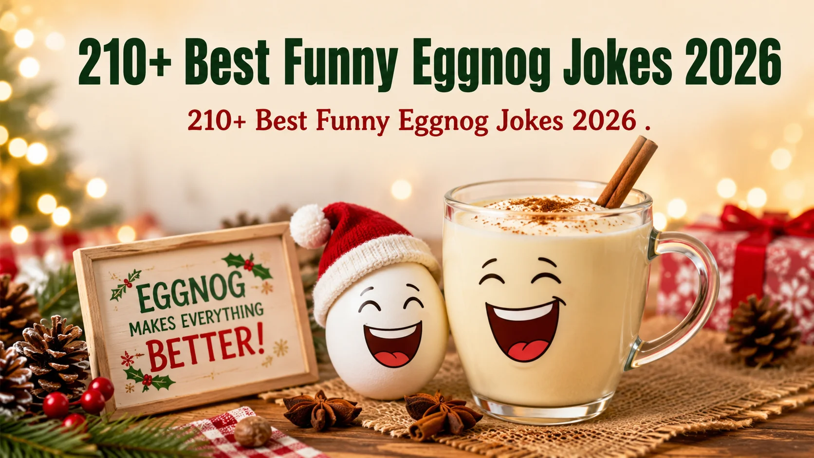 Best Funny Eggnog Jokes