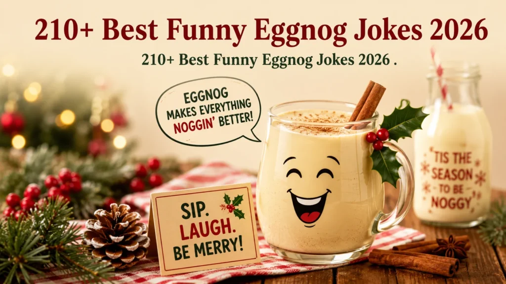 Best Funny Eggnog Jokes
