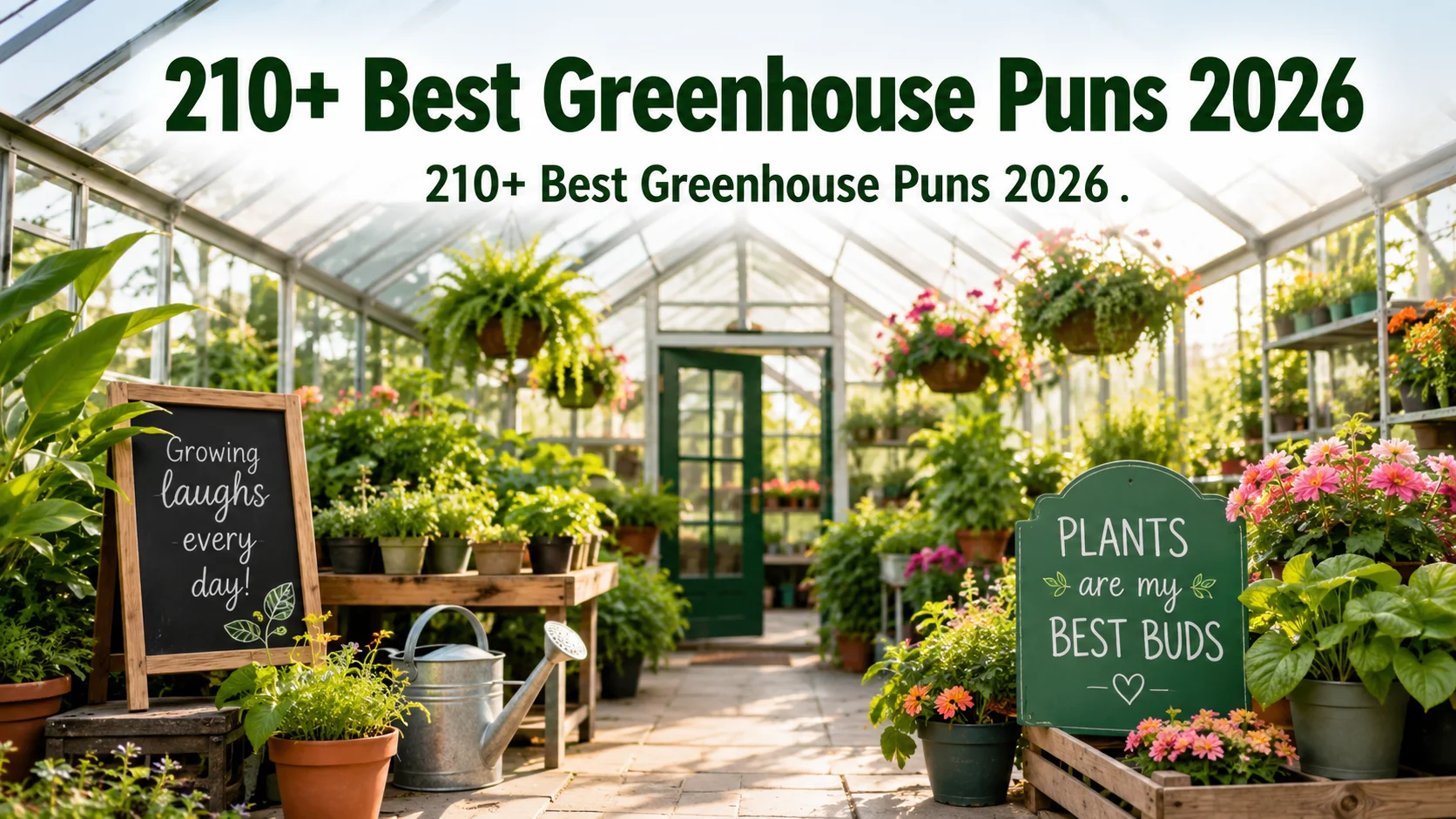 Best Greenhouse Puns