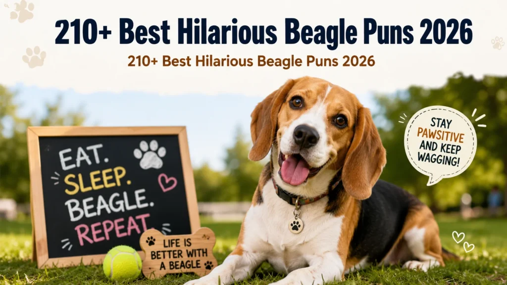Best Hilarious Beagle Puns