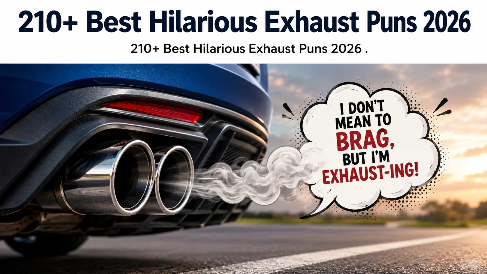Best Hilarious Exhaust Puns