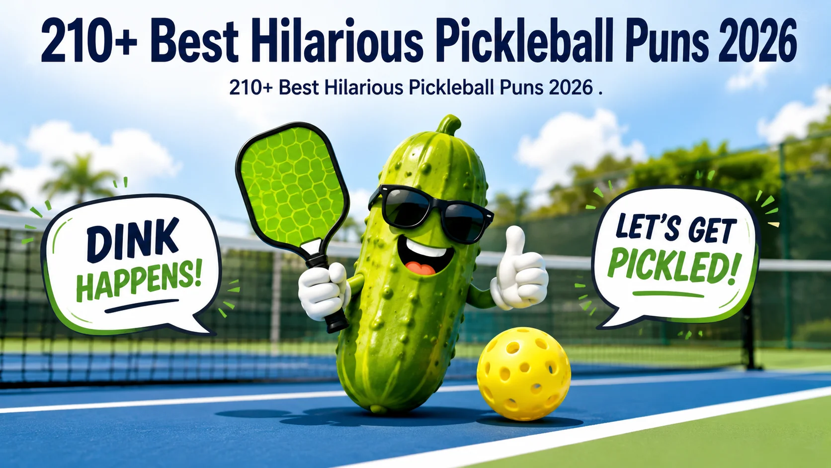 Best Hilarious Pickleball Puns