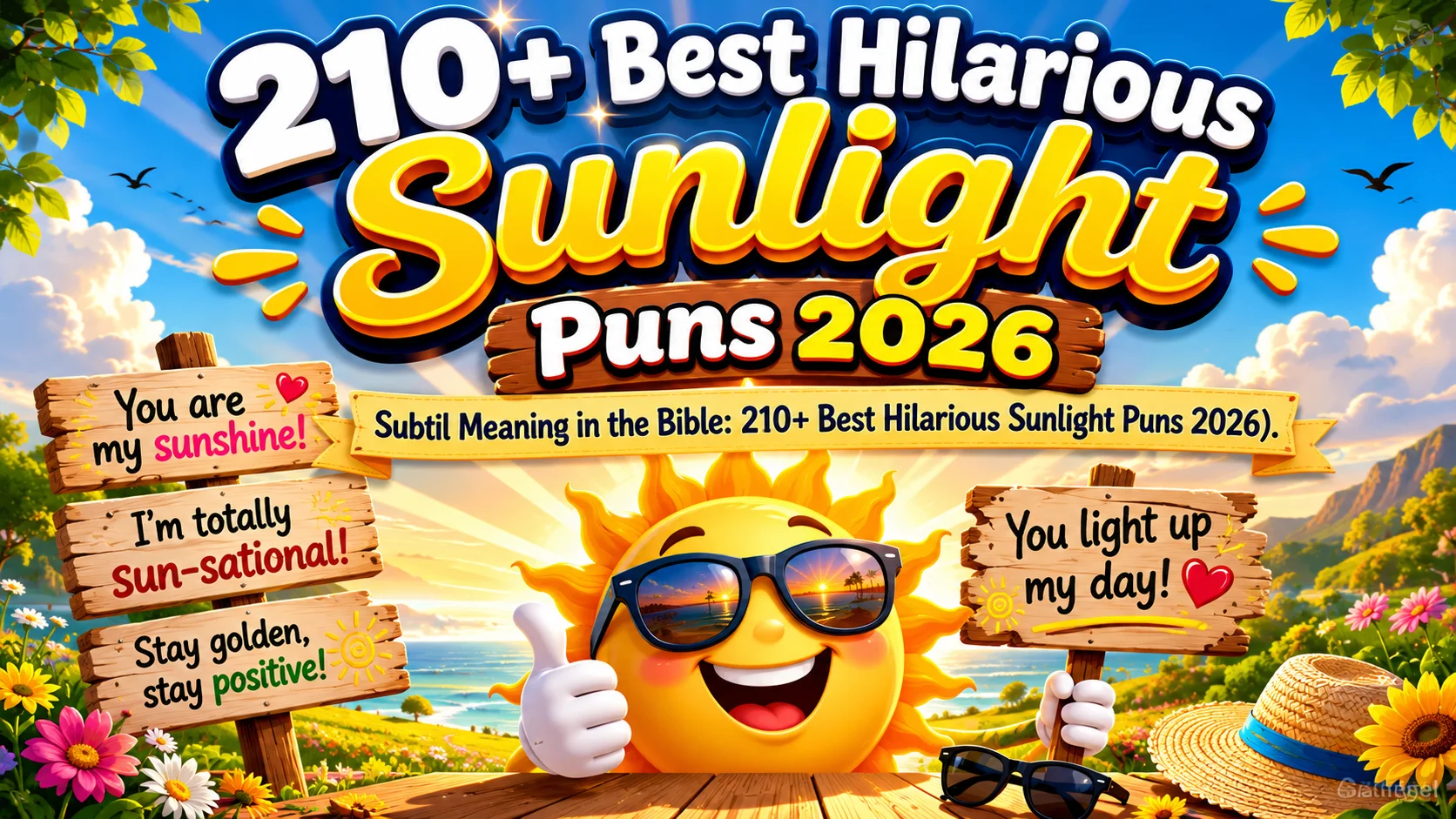 Best Hilarious Sunlight Puns