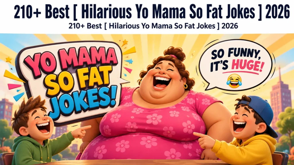 Best Hilarious Yo Mama So Fat Jokes
