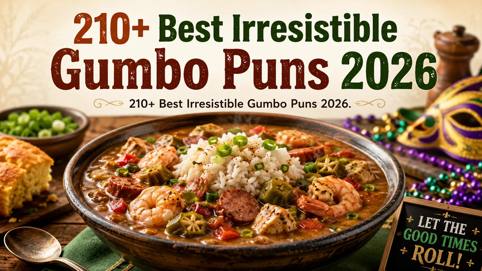Best Irresistible Gumbo Puns