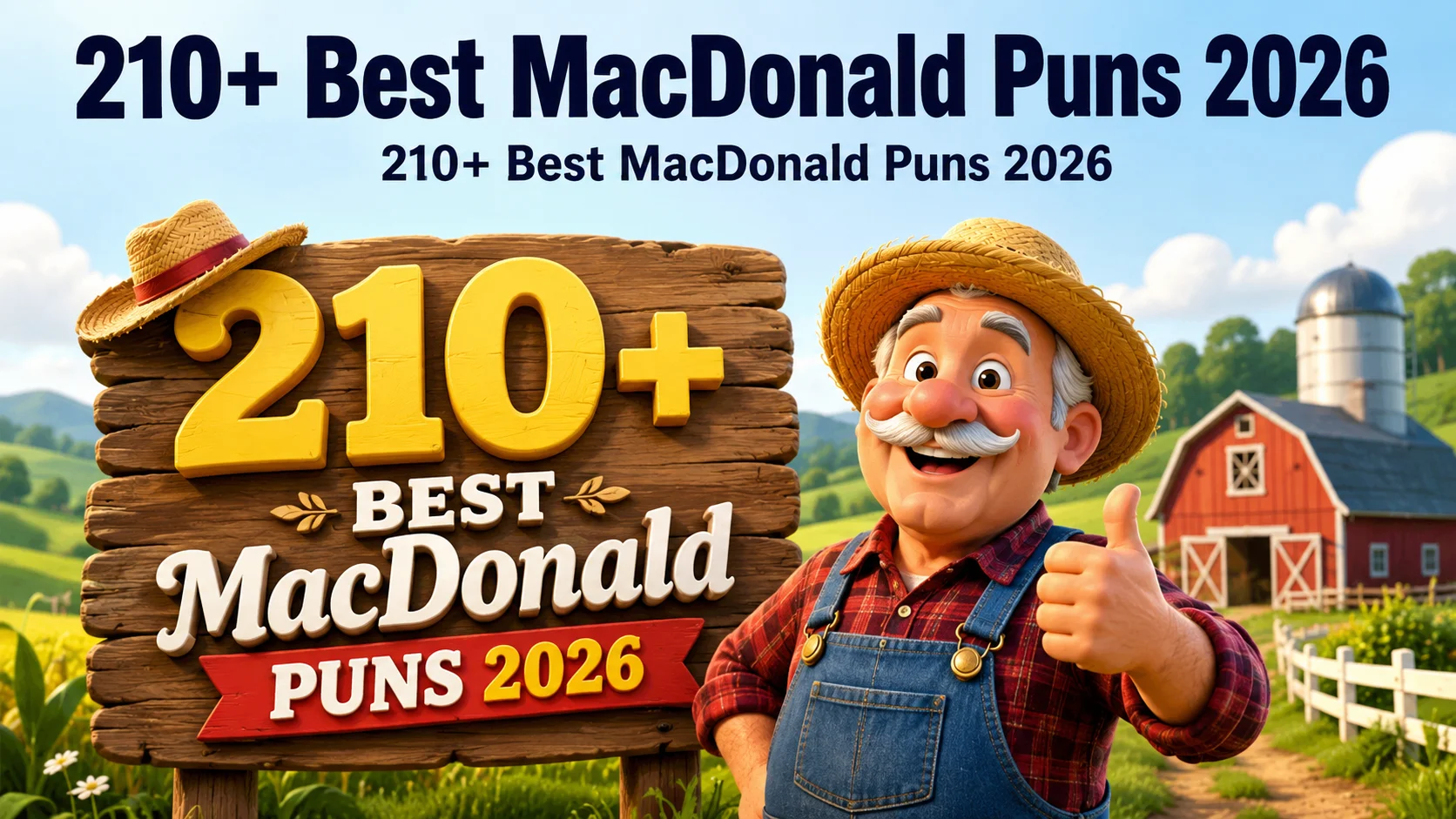 Best MacDonald Puns
