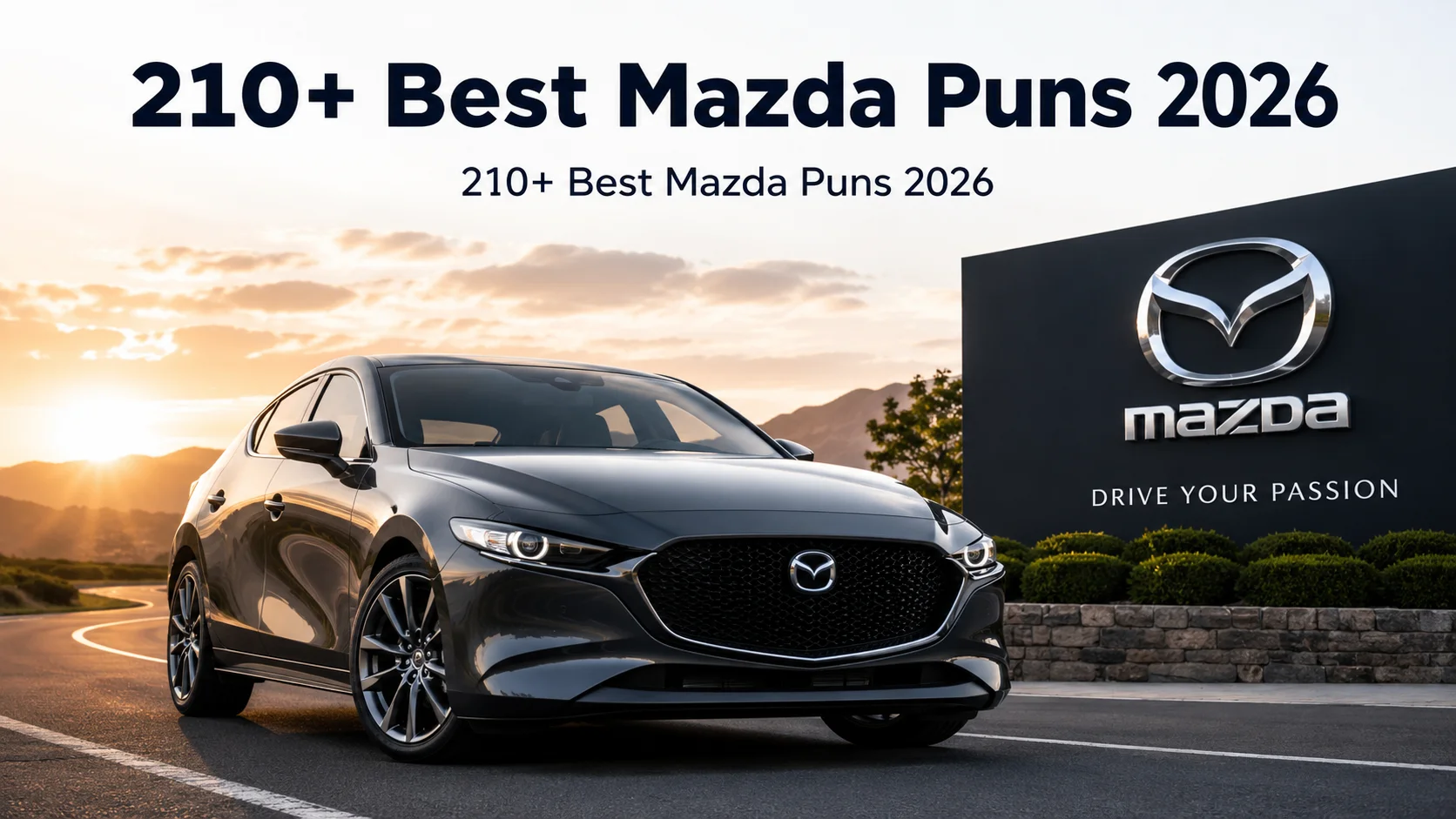 Best Mazda Puns