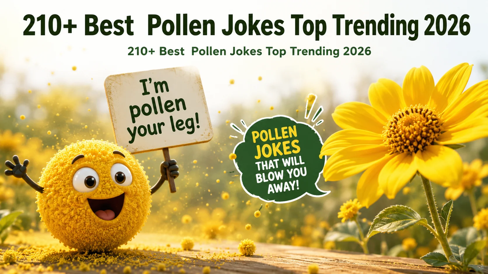 Best  Pollen Jokes Top Trending
