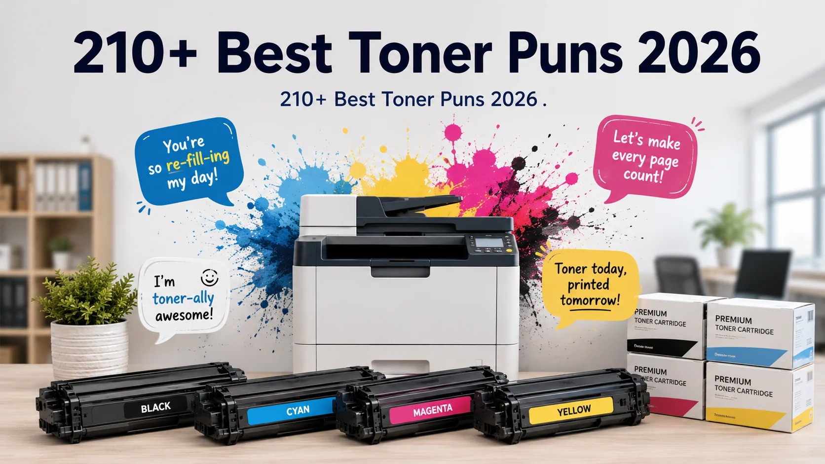 Best Toner Puns