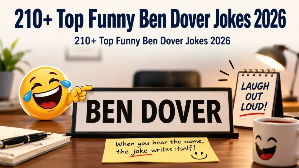 Top Funny Ben Dover Jokes