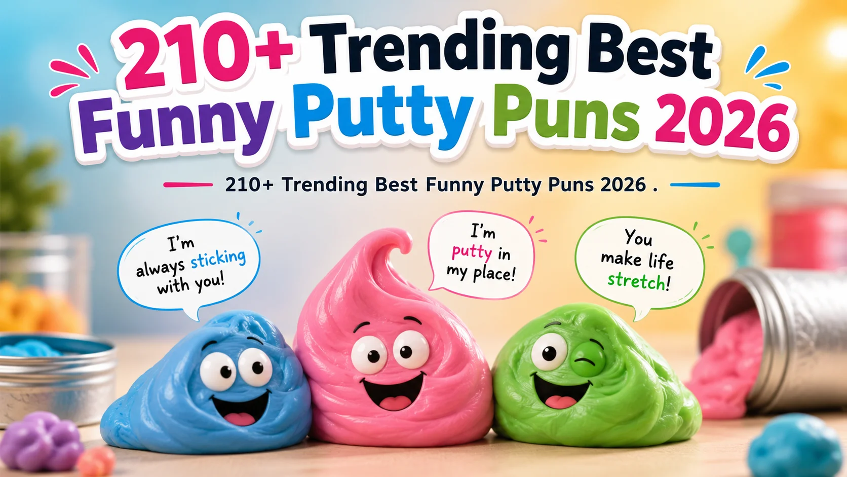 Trending Best Funny Putty Puns
