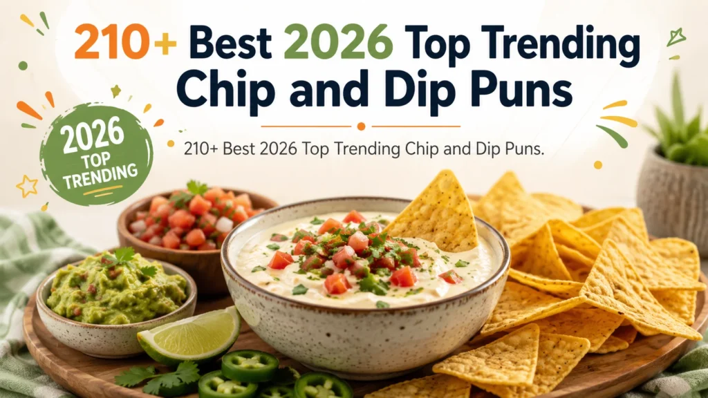 Trending Chip and Dip Puns